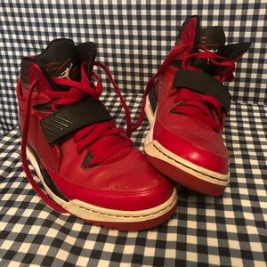 Red and Black Jordan’s